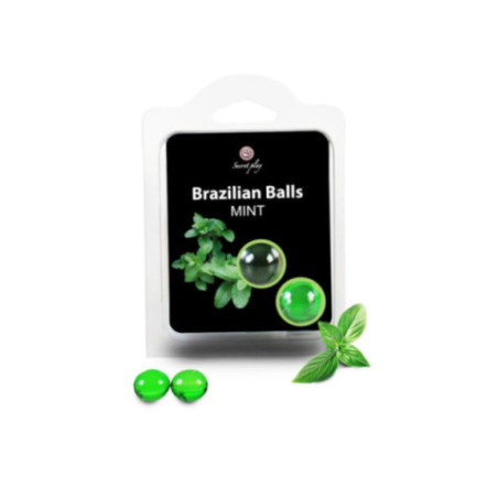 SECRETPLAY - 2 PALLINE BRASILIANE MENTA