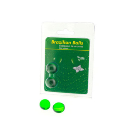 TALOKA - 2 PALLINE BRASILIANE GEL INTIMO MENTA