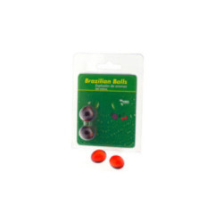 TALOKA - 2 PALLINE BRASILIANE GEL INTIMO FRAGOLA E CILIEGIA