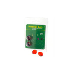 TALOKA - 2 SFERE BRASILIANE GEL INTIMO FRAGOLA E CIOCCOLATO