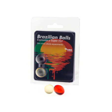 TALOKA - 2 SFERE BRASILIANE GEL ECCITANTE EFFETTO SUPER HOT