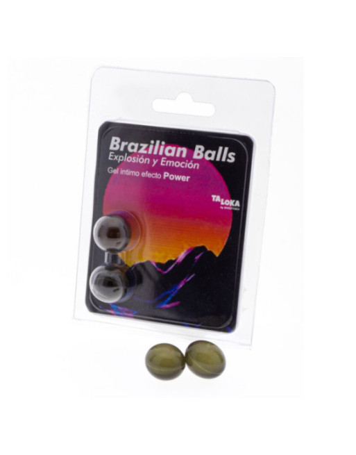 TALOKA - 2 SFERE BRASILIANE GEL EMOZIONANTE EFFETTO POWER