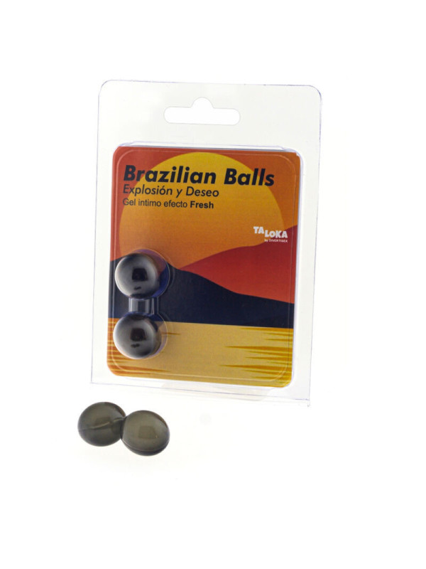 TALOKA - 2 SFERE BRASILIANE GEL EMOZIONANTE EFFETTO FRESCO