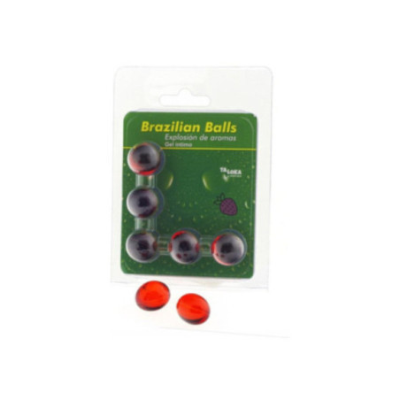 TALOKA - 5 SFERE BRASILIANE GEL INTIMO ALLA FRAGOLA