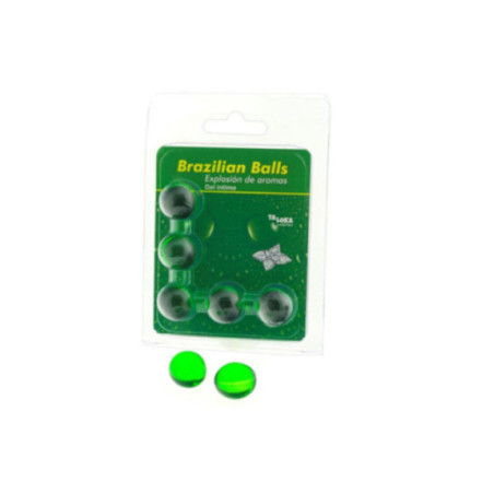 TALOKA - 5 PALLINE BRASILIANE GEL INTIMO MENTA
