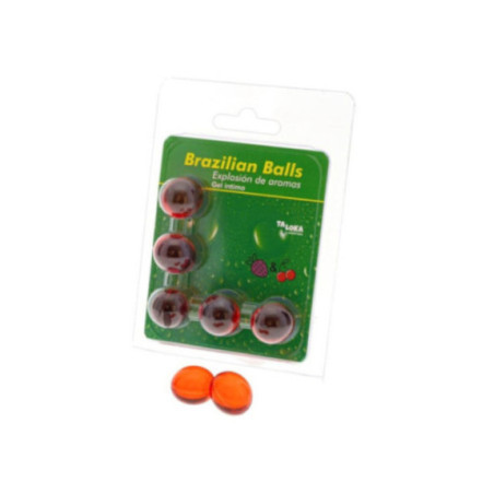 TALOKA - 5 SFERE BRASILIANE GEL INTIMO FRAGOLA E CILIEGIA