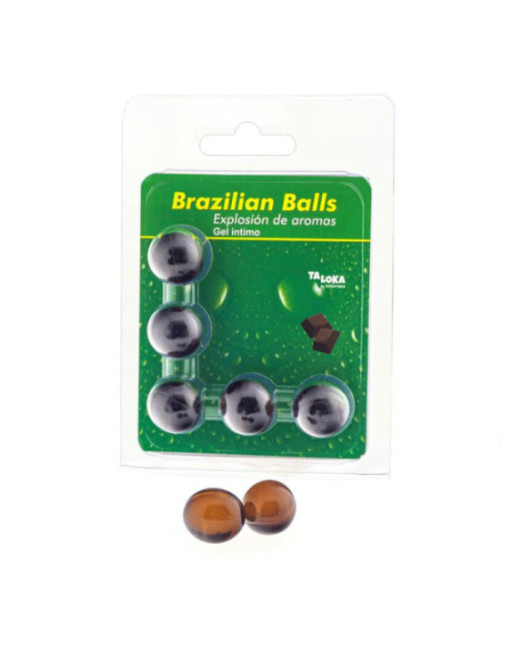 TALOKA - 5 SFERE BRASILIANE GEL INTIMO AL CIOCCOLATO
