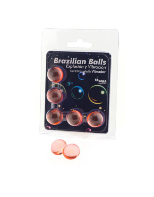 TALOKA - 5 SFERE BRASILIANE GEL EMOZIONANTE EFFETTO VIBRANTE