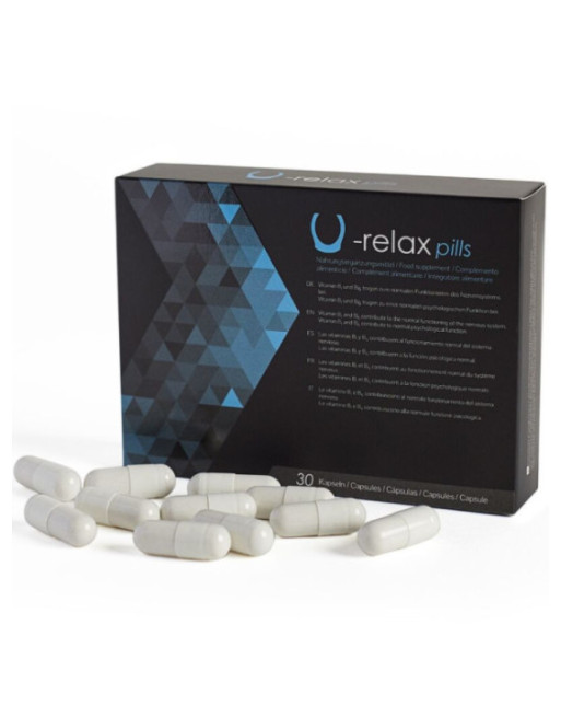 500 COSMETICS - CAPSULE U-RELAX RILASSAMENTO E RIDUZIONE DELL'ANSIA - 30 CAPSULE