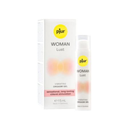 PJUR - WOMAN LUST GEL VIBRANTE PER ORGASMO 15 ML