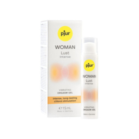 PJUR - WOMAN LUST GEL VIBRANTE INTENSO PER ORGASMO 15 ML