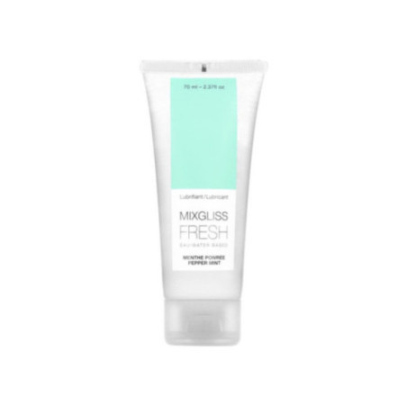 MIXGLISS - LUBRIFICANTE A BASE ACQUA EFFETTO FREDDO GUSTO MENTA 70 ML