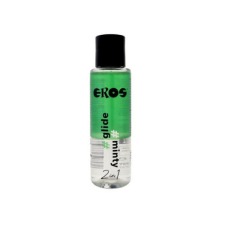 EROS - "2 IN 1"GLIDE MINTY LUBRIFICANTE A BASE DI SILICONE 100 ML