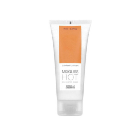 MIXGLISS - LUBRIFICANTE EFFETTO CALORE GUSTO CANNELLA 70ML
