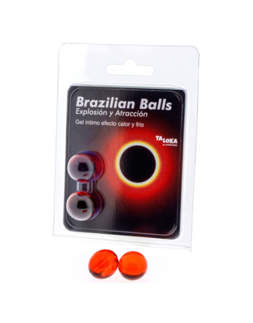 TALOKA - 2 SFERE BRASILIANE GEL EMOZIONANTE EFFETTO CALDO E FREDDO