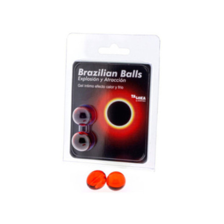 TALOKA - 2 SFERE BRASILIANE GEL EMOZIONANTE EFFETTO CALDO E FREDDO