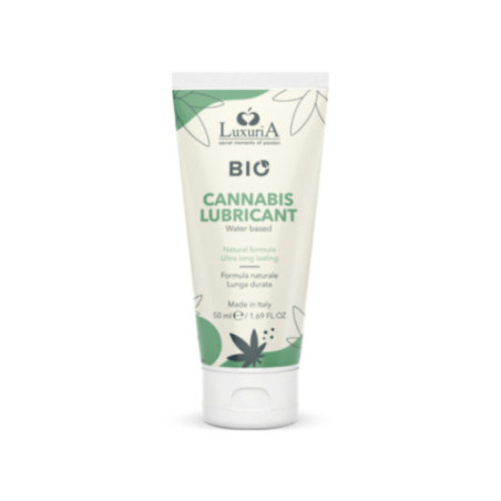 INTIMATELINE - LUXURIA LUBRIFICANTE A BASE ACQUA BIO CANNABIS 50 ML