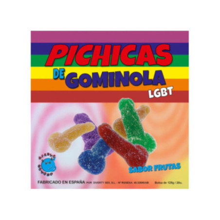 PRIDE - FRUTTI DEL PENE GOMMOSI CON ZUCCHERO LGBT