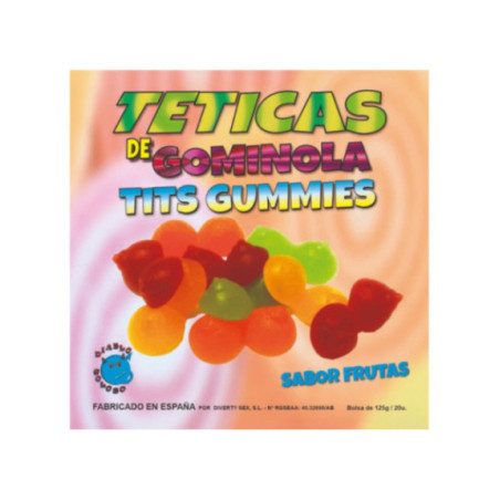 DIABLO GOLOSO - TETTARELLE GOMMOSE LUCIDE ASSORTITE