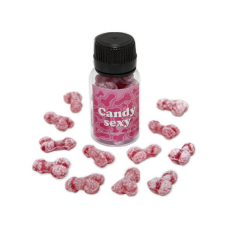 DIABLO PICANTE - CANDY SEXY BARATTOLO DA 12 GOMME AL GUSTO DI FRAGOLA E CILIEGIA