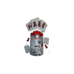 DIABLO PICANTE - 50 LECCA-LECCA A FORMA DI PENE DI CARAMELLE ALLA FRAGOLA E ALLA CILIEGIA 50 UNIT