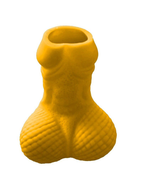 DIABLO PICANTE - BICCHIERE DA SHOT A FORMA DI PENE GIALLO