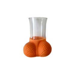 DIABLO PICANTE - BICCHIERE DA SHOT IN VETRO CON UOVA NATURALI