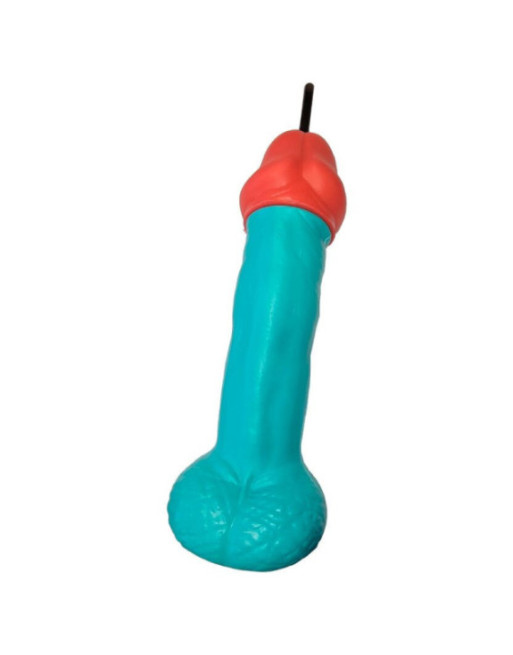 DIABLO PICANTE - COPPA PER PENE IN PLASTICA BLU