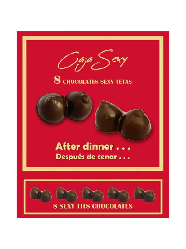 DIABLO PICANTE - 8 CIOCCOLATI CON TETTE SEXY