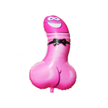 DIABLO PICANTE - PALLONCINO ROSA A FORMA DI PENE PER FESTE