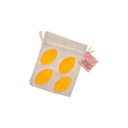 DIABLO PICANTE - 4 MINI SAPONI A FORMA DI VAGINA GIALLO