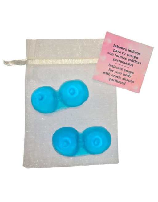 DIABLO PICANTE - SAPONI PROFUMATI A FORMA DI 2 SENI BLU