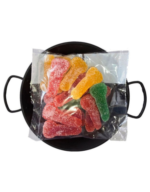DIABLO PICANTE - CARAMELLE DI ZUCCHERO MASTICABILI A FORMA DI PENE IN DIVERSI GUSTI