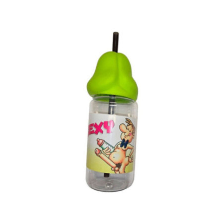 DIABLO PICANTE - BIBERON A FORMA DI PENE 360 ML VERDE