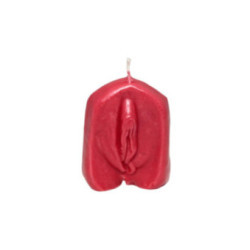 DIABLO PICANTE - CANDELA A FORMA DI VAGINA ROSSO