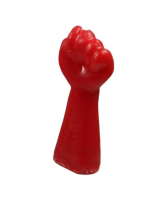 DIABLO PICANTE - CANDELA A FORMA DI PUGNO ROSSA