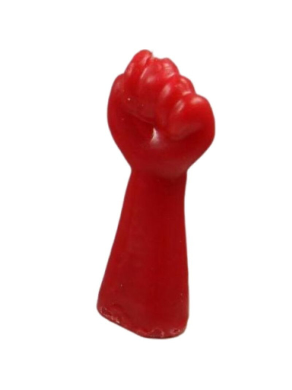 DIABLO PICANTE - CANDELA A FORMA DI PUGNO ROSSA