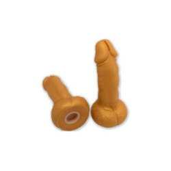 DIABLO PICANTE - SALVADANAIO A FORMA DI PENE 22,5 CM ORO