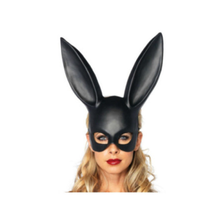 LEG AVENUE - MASCHERA CONIGLIO MASQUERADE NERA