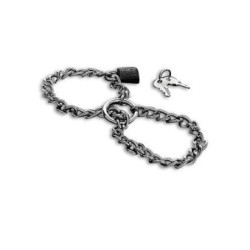 METAL HARD - MANETTE CON CATENA IN ACCIAIO INOSSIDABILE