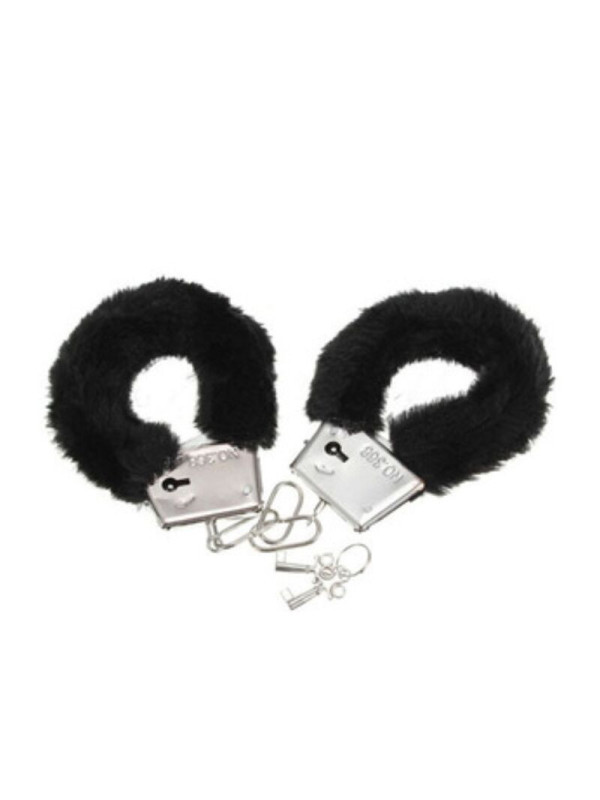 DIABLO PICANTE - MANETTE PELOSE PLEASURE NERE