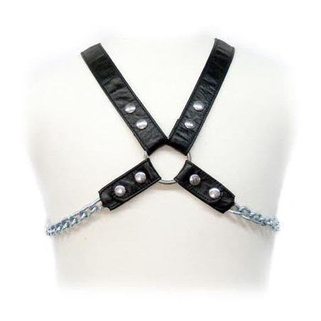 LEATHER BODY - IMBRACATURA A CATENA II