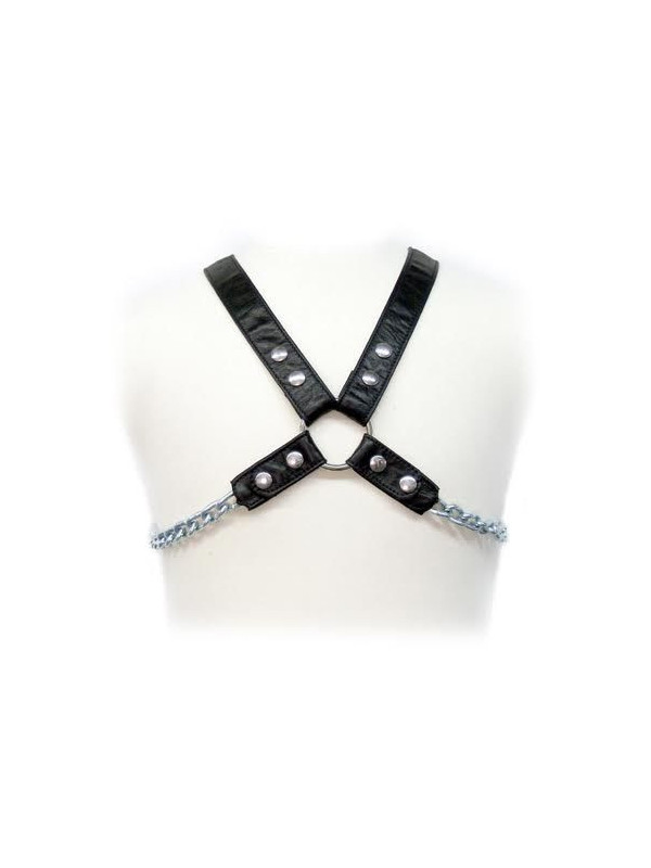 LEATHER BODY - IMBRACATURA A CATENA II