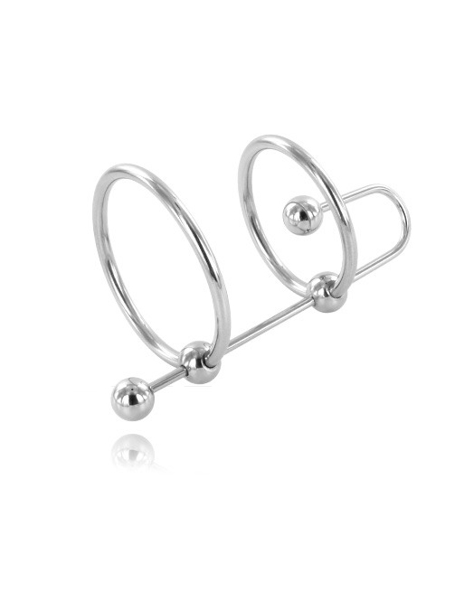 METAL HARD - ANELLO EXTREME CON STOP URETRALE