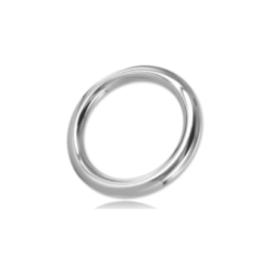 METAL HARD - ANELLO PER PENE TONDO C-RING IN FILO METALLICO 8X45MM