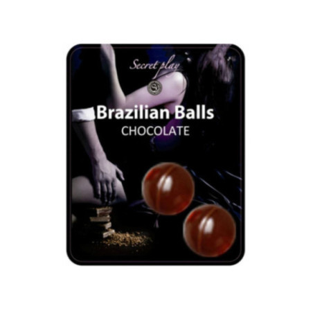 SECRETPLAY - 2 PALLINE BRASILIANE CIOCCOLATO