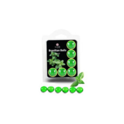SECRETPLAY - SET 6 PALLINE BRASILIANI MENTA