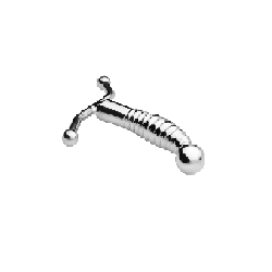 METAL HARD - MASSAGGIATORE PROSTATICO IN ACCIAIO