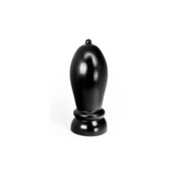HUNG SYSTEM - PLUG ANALE ROLLING COLORE NERO 24 CM