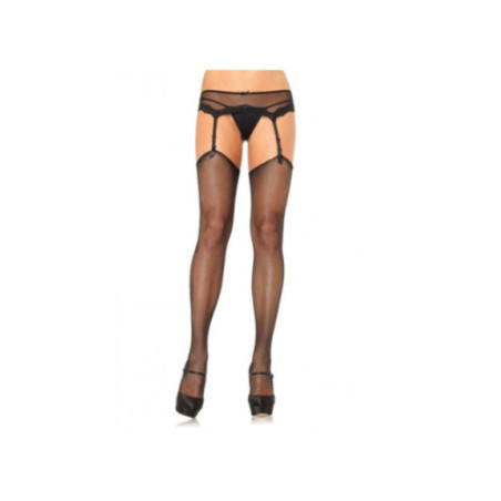 LEG AVENUE - CALZE A RETE SENZA SILICONE AUTOADESIVO SUPERIORE